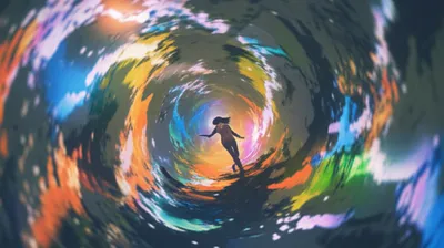 Illustration whirling - Image 1