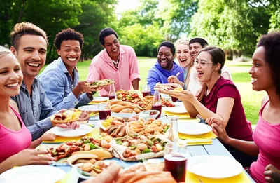 Illustration heartily