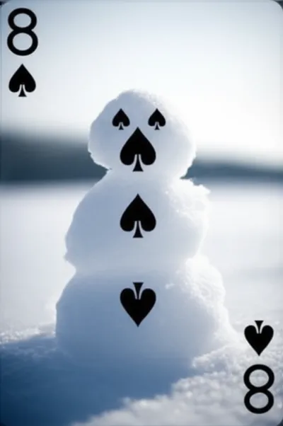 Illustration snowman - Image 1