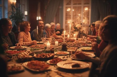 Illustration banqueting