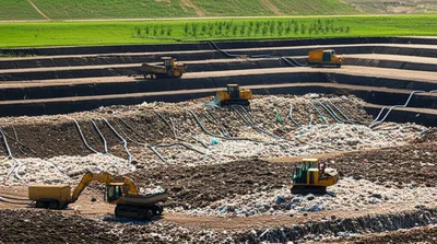 Illustration landfill - Image 1