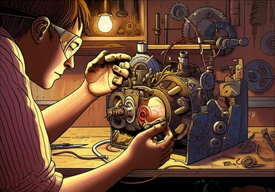 Illustration tinker - Image 1