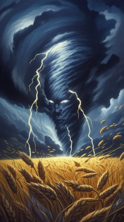 Illustration thunderous