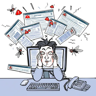 Illustration annoy - Image 1