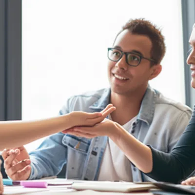 Illustration trustful