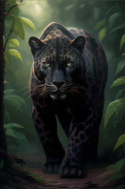 Illustration panthers