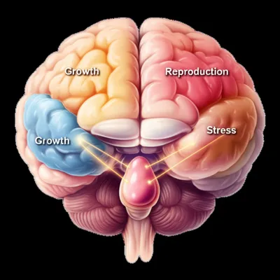 Illustration pituitary