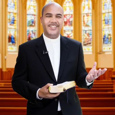 Illustration clergyman