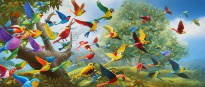 Illustration migrating - Image 1