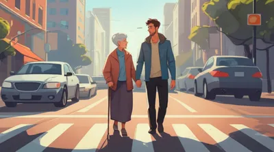 Illustration decent - Image 1