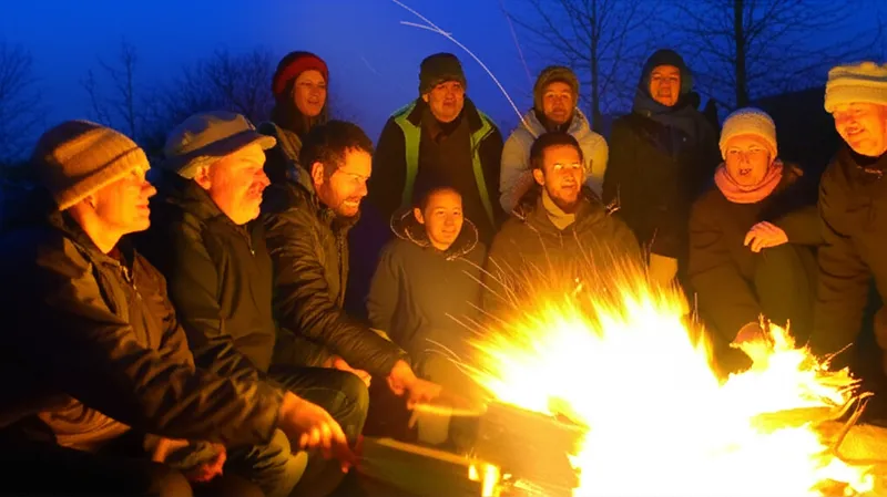 Illustration visuelle du mot « attending » - Allumer, enflammer