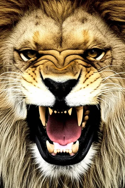 Illustration roaring - Image 1