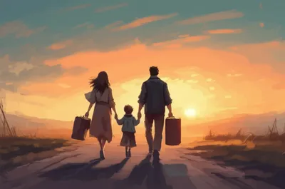 Illustration migrants - Image 1