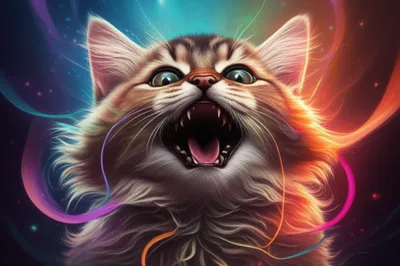 Illustration meow - Image 1