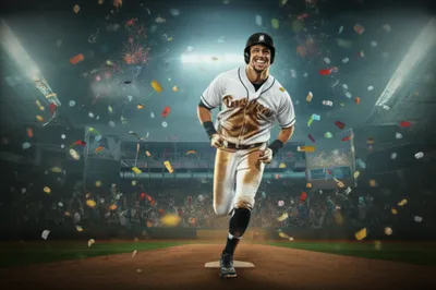 Illustration homerun - Image 1