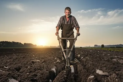 Illustration ploughman - Image 1