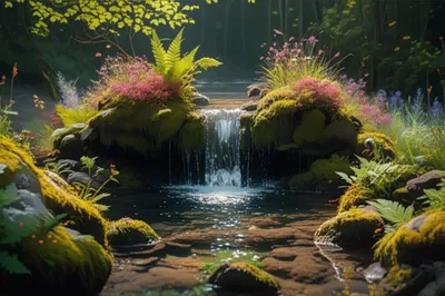 Illustration wellspring