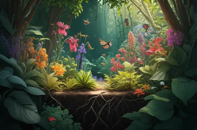 Illustration symbiosis - Image 1