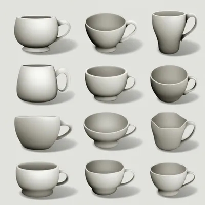 Illustration cup - Image 1