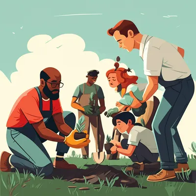 Illustration tend - Image 1