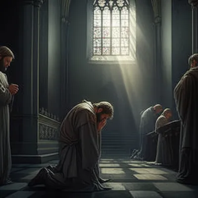 Illustration penitents - Image 1