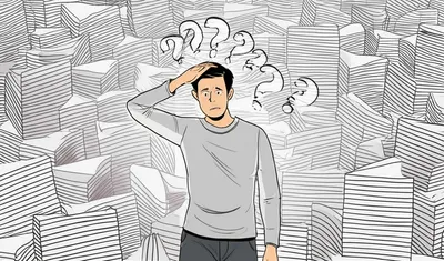 Illustration perplexed