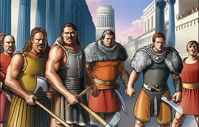 Illustration barbarian - Image 1