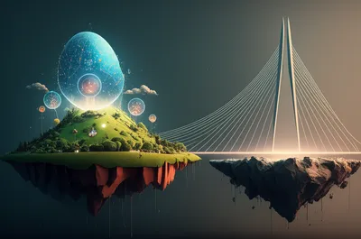 Illustration bridge - Image 1