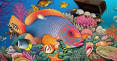 Illustration grouper - Image 1