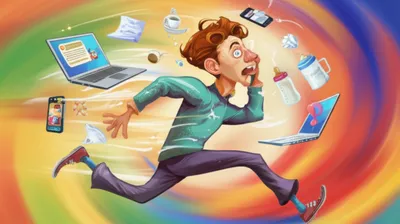 Illustration frenetic - Image 1