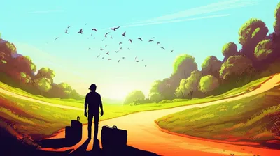 Illustration departed - Image 1