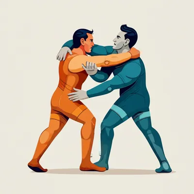 Illustration fight - Image 1