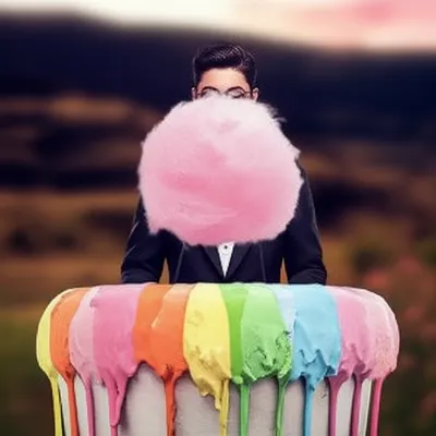 Illustration waffled - Image 1