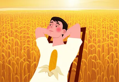 Illustration corn - Image 1