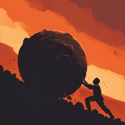 Illustration gruelling - Image 1