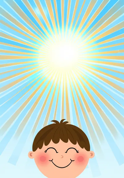 Illustration beaming - Image 1