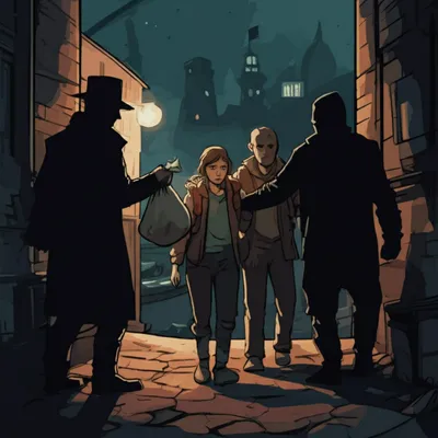 Illustration trafficker