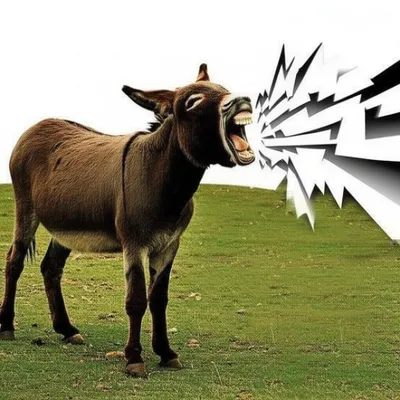 Illustration braying - Image 1