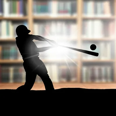 Illustration batting - Image 1