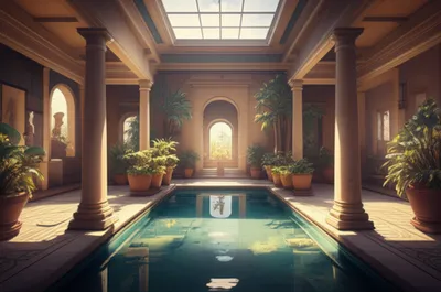 Illustration atria - Image 1