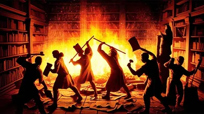 Illustration barbarism