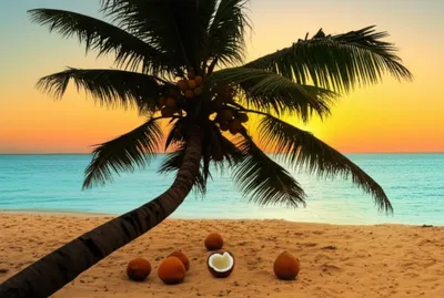 Illustration cocoanuts - Image 1