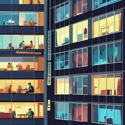 Illustration dormitories - Image 1