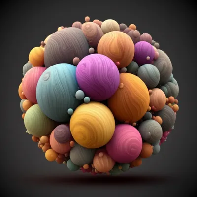 Illustration conglomerating