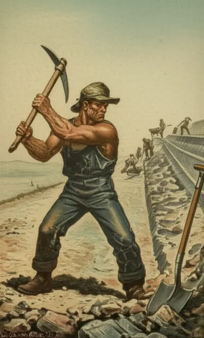 Illustration navvy - Image 1