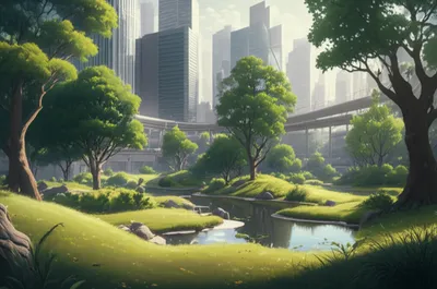 Illustration greenspaces