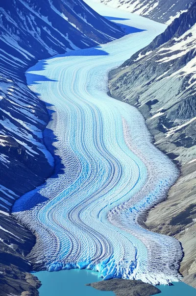 Illustration glacier