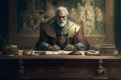 Illustration chancellor - Image 1