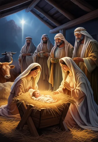 Illustration nativity - Image 1