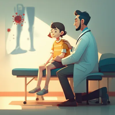 Illustration poliovirus